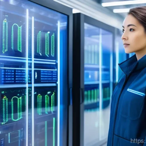 Home 16 공조냉동기계기사 필기시험 주요 과목 정리 - **Prompt:** A highly skilled female engineer in her early 30s, wearing a clean, modern dark blue wor...