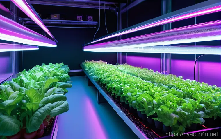 공조냉동기계 설비의 설치 및 점검 사례 - 1°C precision), humidity, and CO2 levels. A male HVAC engineer, dressed in a clean, professional gre...