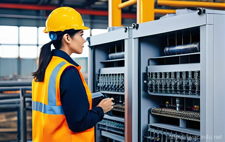 공조냉동기계기사 자격증 취득의 이점 - **Prompt:** A diverse group of male and female HVAC engineers and technicians, dressed in clean, pro... 공조냉동기계기사 자격증 취득의 이점 - **Prompt:** A diverse group of male and female HVAC engineers and technicians, dressed in clean, pro...